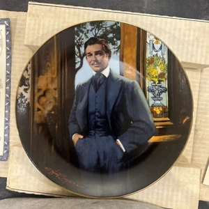 Vintage 1988 Gone With The Wind Frankly My Dear Collector Plate w/COA w/box - Picture 1 of 7