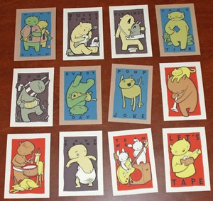 Jay Ryan 2011 Postcard Set 12 Art Poster Screen Prints Animals Bird Machine - Picture 1 of 6