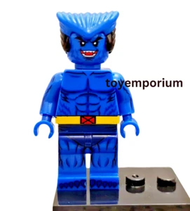 BEAST, X-MEN Minifigure Building Block, Lego Custom Action Figure - Picture 1 of 2