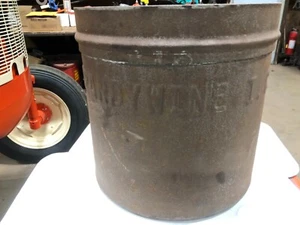 Brandywine PA Ice Cream Co Cast Iron Container 10 QT Vintage bucket - Picture 1 of 5