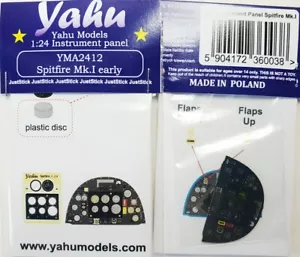 YAHU YMA2412 Spitfire Mk.I (Airfix) 1/24 Instrument panel - Picture 1 of 1