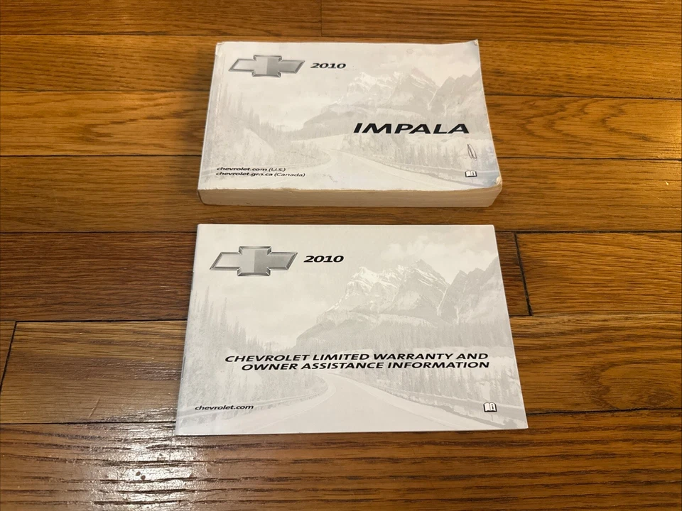 Chevy Chevrolet Impala 2010 manual del propietario OEM envío gratuito Foto 1 de 1