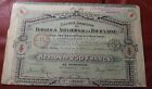 FORGES & ATELIERS DE LA FOURNAISE akcja 250 franków 1915 Obligacje 