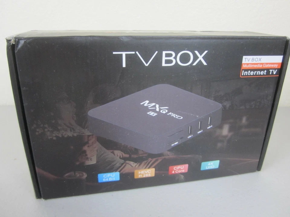 MXQ Pro 4K Box - Black