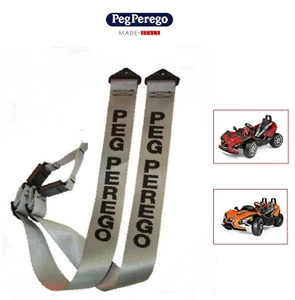 PEG PEREGO CINTURE + ATTACCO POLARIS SLINGSHOT 12V -nuovo-Italia - Foto 1 di 1