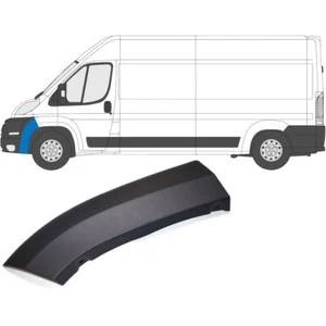 FIAT DUCATO BOXER RELAY 2006- FRONT BUMPER MOULDING TRIM PANEL / LEFT LH - Picture 1 of 2