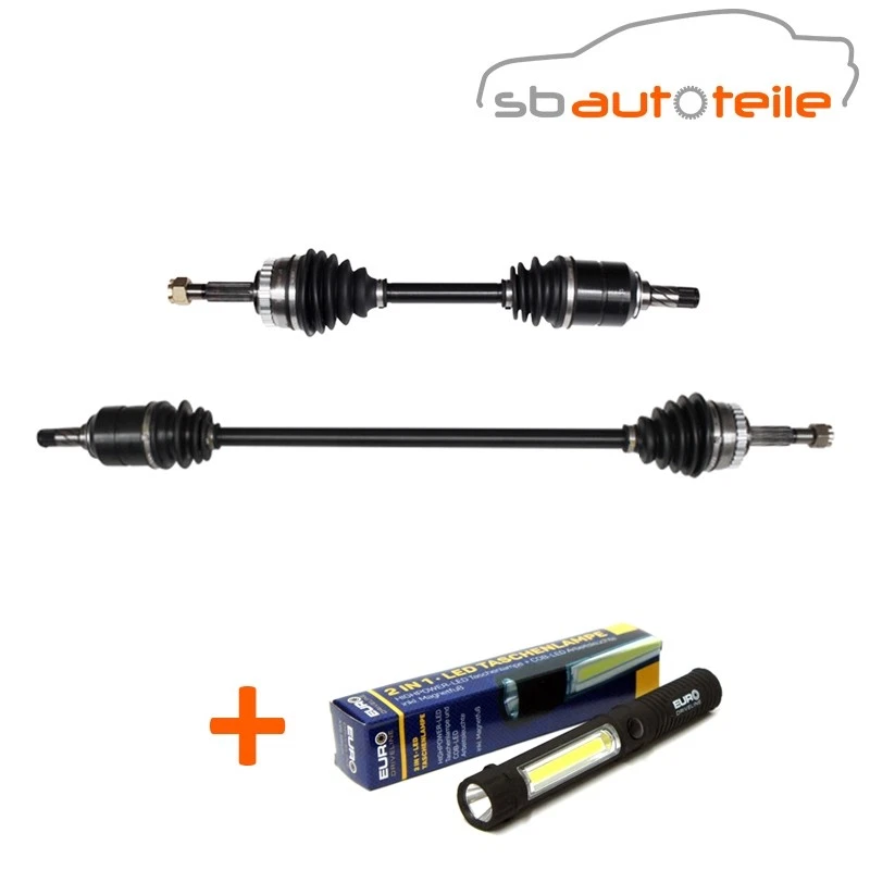 2x Antriebswelle links rects vorne OPEL Combo Corsa Meriva B C Schaltgetriebe