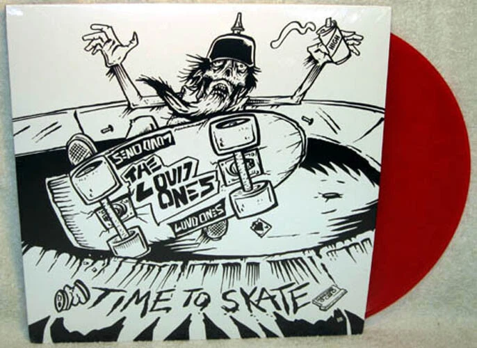 THE LOUD ONES Time To Skate LP SKATE PUNK ROCK Hardcore REISSUE Red Vinyl ALVA - Image 1 of 1