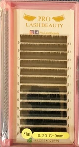 Pro Lash Extension Set Pestañas Individuales Planas 0.15 0.20 Extensiones de Pestañas Kit 1:1 - Imagen 1 de 2
