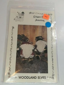 Waldelfen Puppe Weihnachten Santa Holiday Schnittmuster Ginger Snap Junction - Bild 1 von 5