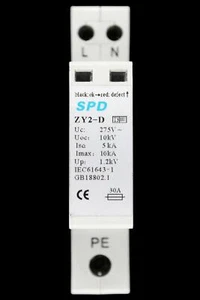 DISPOSITIVO PROTEZIONE SOVRATENSIONI SPD MODULO 1 FASE ZY2-D - Foto 1 di 6