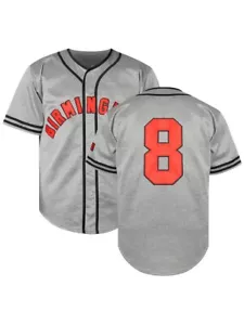 Willie Mays Birmingham Black Barons Negro League Twill Baseball Trikot Neu XXL - Bild 1 von 3