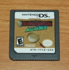 Mystery Case Files: MillionHeir (Nintendo DS, 2008) - Picture 1 of 1