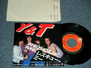Y&T Y & T Japan 1981 PROMO AMP-738 NM 7"45+Promo Sleeve RESCUE ME - Picture 1 of 9