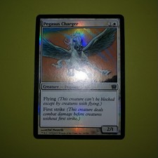 FOIL Pegasus Charger x1 Ninth Edition 9th 1x MTG Magic the Gathering