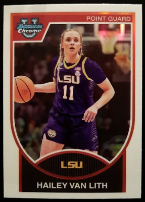 Hailey Van Lith   2023-24 Bowman Chrome University  #07B-26 - Image 1 of 4