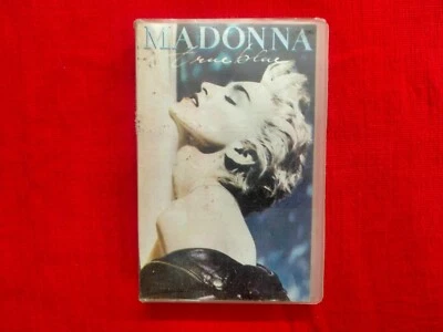 MADONNA  TRUE BLUE CLAMSHELL 1994 RARE orig Cassette tape INDIA indian - Image 1 of 4