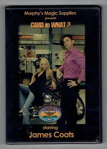 Card In What? by James Coats - New Magic DVD - Picture 1 of 2