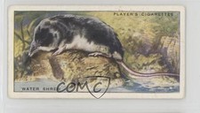 1939 Player's Animals of the Countryside Tobacco Water Shrew #4 0y5
