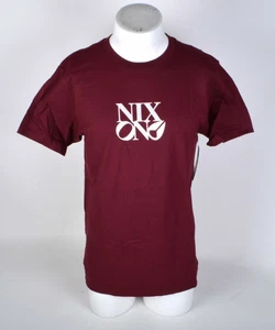 NEW Nixon Philly III Men's Burgundy Printed T-Shirt S2740-234 MSRP $25 - Picture 1 of 1