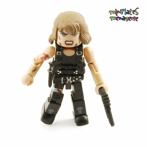 Terminator 2 T2 Minimates Wave 2 Battle Damaged Sarah Connor Cover