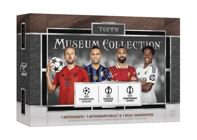 Topps Museum Collection UCC 2024/25 Football Hobby Box New & Sealed ✅ PRE-ORDER - Image 1 of 2
