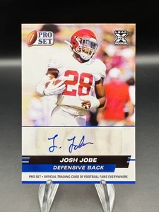2022 Leaf Pro Set Draft - Josh Jobe Blue Auto (RC) #PSA-JJ3 Alabama Crimson Tide - Picture 1 of 3