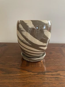 Vintage New England Keramik Pflaumentopf Jupiter seltener Fund - Bild 1 von 4