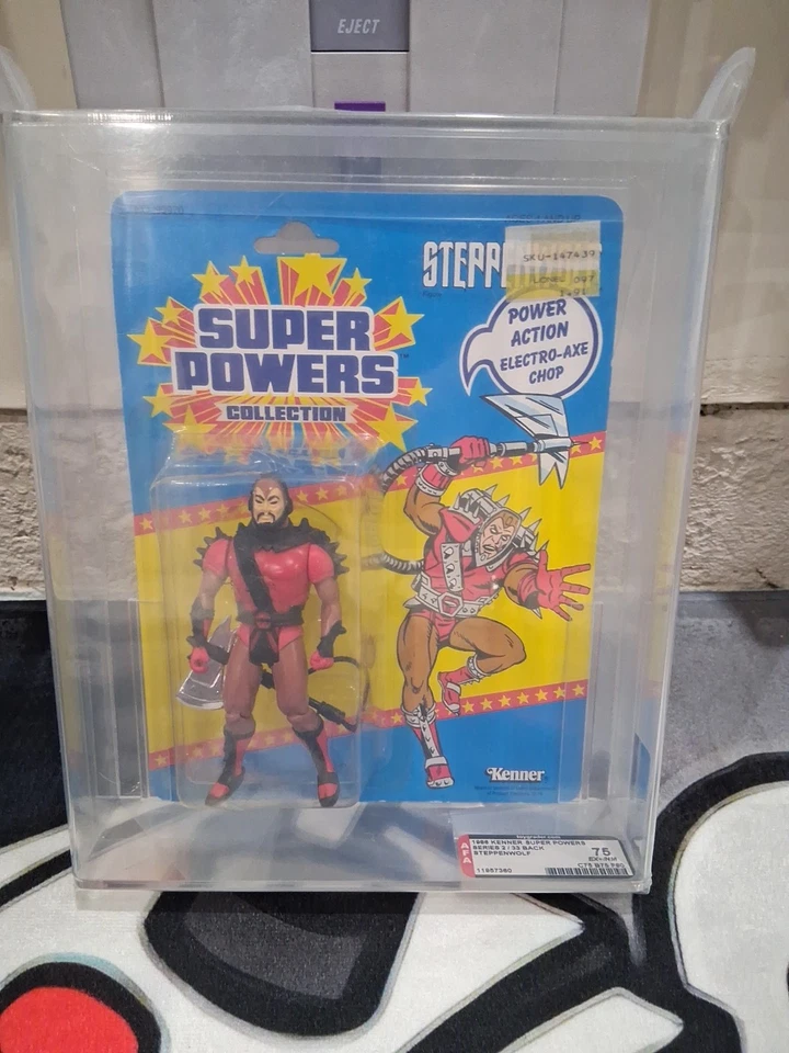 Kenner Super Powers Steppenwolf Serie 233 Espalda Grado AFA SIN USAR, EN CAJA Como Nuevo En Ca G1N Foto 1 de 4