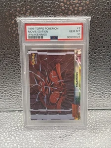 PSA 10 GEM MT - Awakenings #2 1999 TOPPS Movie Edition - Pokemon - Picture 1 of 2