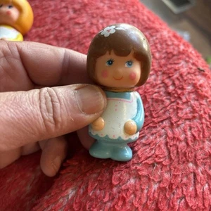 Vintage RARE Sebino Girl Figurine Doll 1980 Roll-on Scented Perfume 3" - Picture 1 of 6