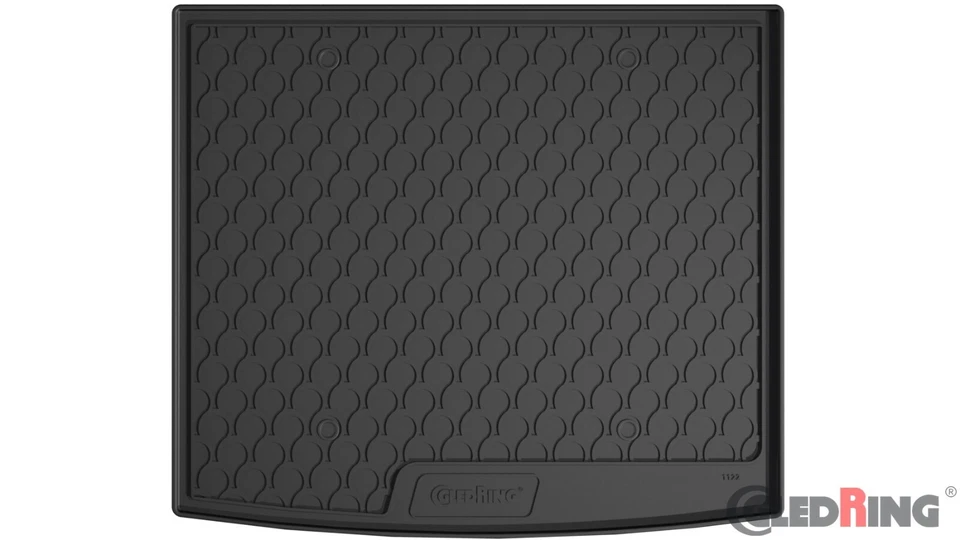 Alfombrilla de carga de goma suave de ajuste personalizado para un Audi Q3 2019-2023 - apta para mascotas - negra Foto 1 de 1