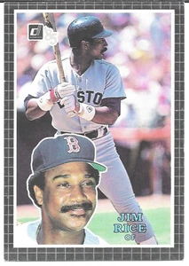 Tarjeta de béisbol 1985 Donruss Action All Stars Jim Rice 27 Boston Red Sox - Imagen 1 de 8