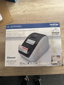 Brother QL820NWBc High Speed Desktop Label Printer | Wireless/USB 2.0 - Afbeelding 1 van 8