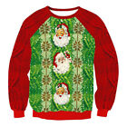 Lady Christmas Ugly Novelty Sweatshirt Long Sleeve Pullover Xmas Tops Lounge?