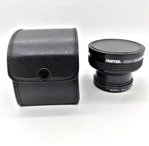 Sony Hama Video-Objective HR 2 Lens & Case - Picture 1 of 7