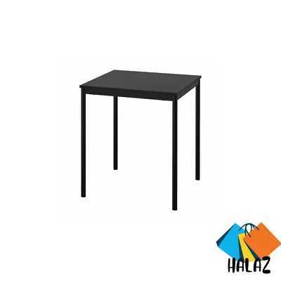 IKEA SANDSBERG Esstisch schwarz 67x67cm - kleiner quadratischer Küchentisch 2-Sitzer - Bild 1 von 4