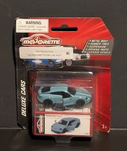 2023 Majorette Deluxe Cars PORSCHE TAYCAN TURBO S diecast metal 1/64 - NEW - Picture 1 of 4