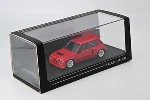 Techo Renault 5 Maxi Turbo Gr. B rojo/rojo 1:43 HL0822 - ¡SÚPER RARO! - Imagen 1 de 5
