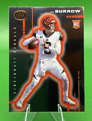 2020 Panini Chronicles Dynagon Joe Burrow #D-1 RC Rookie Bengals - Image 1 of 2