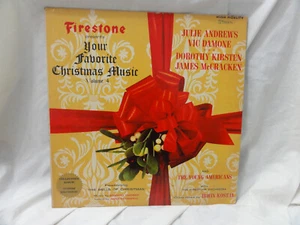 FIRESTONE PRESENTS YOUR FAVORITE CHRISTMAS MUSIC VOL 4 ~ VINYL LP - Picture 1 of 20