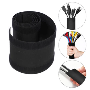2 Pcs Cord Cover Wire Casing Patch Cable Guard Floor Protector Keeper - Afbeelding 1 van 12