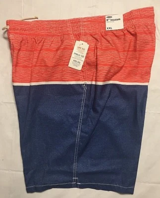 Old Navy Men's Size XXL Swimwear Shorts Trunks Lined Drawstring Above Knee NWT - Image 1 of 4