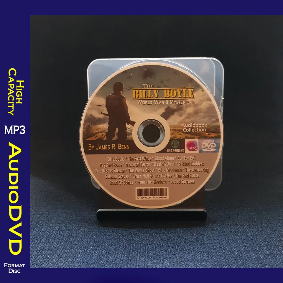 The BILLY BOYLE WW2 Mystery Series By James R Benn - 18 MP3 Audiobook Collection Foto 1 de 1
