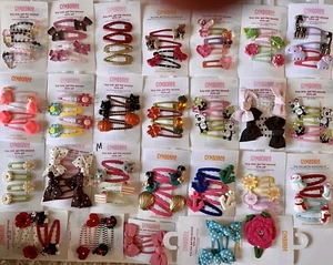 Gymboree Snap Clip Barrettes Hair Accessories NEW - Picture 1 of 26