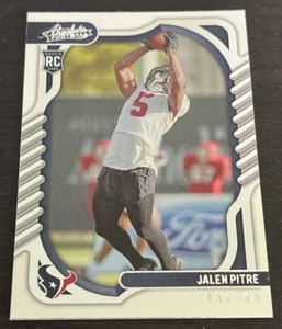 2022 Panini Absolute - #166 - Jalen Pitre - Houston Texans - RC - Picture 1 of 2