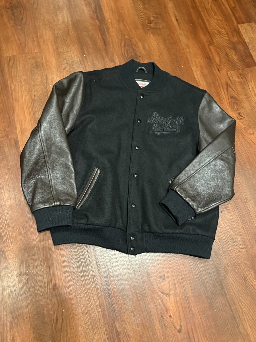 Mitchell & Ness Leather Outer Shell Coats, Jackets & Vests for Men