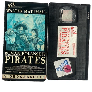 Pirates (1986), VHS Movie, USA Home Video 1st Release (1986), Roman Polanski Vtg - Picture 1 of 4