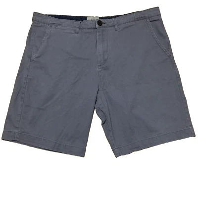 Pantalones Cortos Jachs New York Para Hombre Talla 36x9 Gris Chino Frente Plano Informal Golf Foto 1 de 4