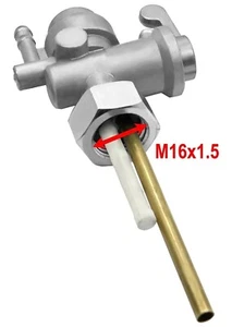 Fuel Gas TAnk Petcock Switch Valve For Kawasaki KV100 1976-1978 Cock 16mm - Picture 1 of 4
